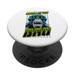 Viens à moi, frère Funny Gorilla Gamer Monkey Cyberpunk VR PopSockets PopGrip Adhésif