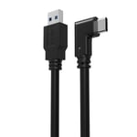 USB 3.2 Typ A till C-kompatibel Quest 2 Link-kabel Pc Link-förlängningskabel 3 M