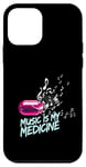 Coque pour iPhone 12 mini Music is my Medicine for Music Lovers for a Music Lover