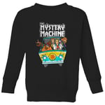 Scooby Doo Mystery Machine Heavy Metal Kids' Sweatshirt - Black - 7-8 Years