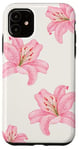 Coque pour iPhone 11 Tiger Lily Aquarelle Just The Lilies Floral Lover Cadeaux