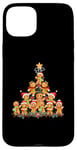 Coque pour iPhone 15 Plus Jolly Gingerbread Christmas Tree Tee Gingerbread T-shirt pour femme