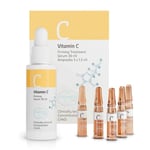 Coffret Beauté Femme - Serum Vitamine C Anti Taches Brunes Visage -25% de Tâches de Vieillesse en 3 Mois, Vitamine C Serum Visage - Coffret Cadeau Femme - Serum Anti Tache Visage par Elemental Care