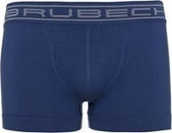 Brubeck Bx10050a Men's Boxer Shorts Comfort Cotton Navy Blue M