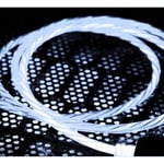 Lot de 2 Cable de charge Micro USB gamer LED 1 Mètre chargeur pour Mobile Nokia Lumia 610 Couleur Blanc - Marque Yuan Yuan