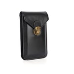 Narunii Sac de Ceinture Clip pour Téléphone,Sacs de Banane Sport,Sacoche Homme Ceinture Universel Pochette Telephone Portable (Noir(18 * 11 cm))