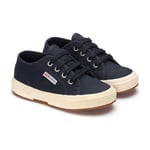 Superga Childrens Unisex Childrens/Kids 2750 Jcot Leather Trainers (Navy) - Size UK 3.5 Infant