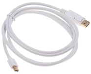 NORDIQZENZ Displayport Mini Displayport -kaapeli, valkoinen, 2m