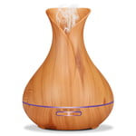 PLATINET Aroma Diffuser & Luftfuktare 400ml - Ljusbrun