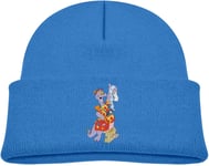 sanuo Save Figment Children Warm Knitted Cap Girl Boys Outdoor Recreation Hat Headgear