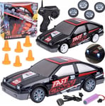 Auto Drift Fjärrstyrd Bil Rc Koner Rc697