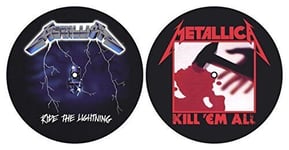 METALLICA - RIDE THE LIGHTNING  KILL 'EM ALL - SLIP MATS X 2 - T500z