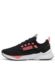 Puma Womens Training Retaliate 3 Trainers - Black/Multi, Black/Multi, Size 3, Women