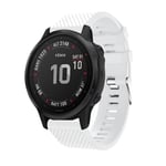 Silikonarmband Garmin Fenix 5S Vit