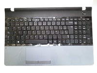 RTDPART Repose-main et clavier pour ordinateur portable Samsung NP300E5A 300E5A Espagne SP Touchpad haut-parleur Argenté