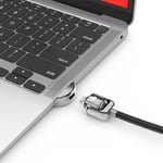 COMPULOCKS MacBook Air 2019-2022 Lock Adapter With Keyed Lock - sikkerhetskabellås