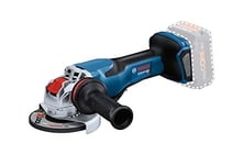 Bosch Professional BITURBO with X-LOCK Cordless Angle Grinder GWX 18V-15 P (power as a corded 1,500 W, without batteries and charger, in Cardboard box)
