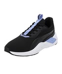 PUMA Women's Sport Shoes LEX NOVA SHINE WN'S Road Running Shoes, PUMA BLACK-ELEKTRO PURPLE-PUMA WHITE, 42