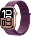 Apple Watch 10 42mm GPS Alu Sport Loop Rose Gold/Plum