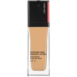 Shiseido Synchro Skin Radiant Lifting Foundation Løftende let makeup SPF 30 Skygge 340 Oak 30 ml