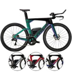 Trek Speed Concept SLR 9 Dura-Ace TT Triathloncykel XL Hex Blue/Trek Black