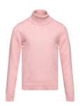 Turtleneck Sweater Tops T-shirts Turtleneck Pink Mango