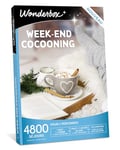 Wonderbox - Coffret Cadeau - Week-End cocooning - 4800 Séjours Pour 2 personnes : Dîner, Petit Déjeuner, Accès au Spa - Idée Cadeau Couple Femme Homme Relaxation Bien-Etre