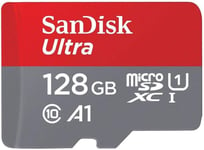 Sandisk Micro 128GB SDXC Ultra 100MB/s UHS-1 Class 10