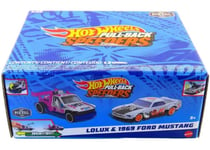 Mattel Hot Wheels: Pull-Back Speeders - Lolux & 1969 Ford Mustang (HWH57)