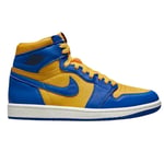 Nike Mens Air Jordan 1 Retro High OG Blue Top Sneakers - Size UK 5.5