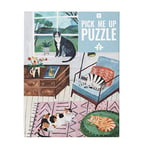 Talking Tables 500-piece Cats Jigsaw Puzzle & Poster | Illustrated Pets | Gifts for Animal Lovers, Fun at Home Activities, Birthday Present, Christmas, Wall Art, 500 Pieces