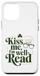 Coque pour iPhone 12 mini Rat de bibliothèque drôle Saint Patrick 2025