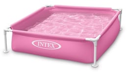 Piscinette acidulée carrée Pink Intex 57172NP