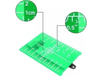 Aptel Aiming Target För Grön Laser Kors Ag766