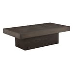 Nordic Furniture Group Torino soffbord brunlackad ekfanér 130x70 cm