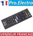 Télécommande Remote control TV SONY BD Bluray Netflix RMT-VB201D smartTV