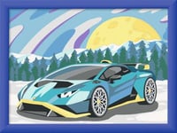 Ravensburger CreArt 23959 Peinture par numéros Lamborghini Bleue pour Enfants à partir de 9 Ans