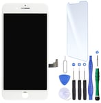 Ecran LCD Remplacement pour iPhone 7 Plus Blanc + KIT Outils