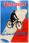 PEUGEOT VéLO/CYCLES Rpbb - POSTER HQ 60x80cm d'une AFFICHE VINTAGE