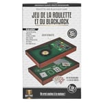 MISTER GADGET, MG3490, Ramenez Le Casino chez Vous avec ce Jeu de Casino 2 en 1 ! Bluff, stratégie et Fou Rire assuré Entre Amis et en Famille avec ce Jeu de Black Jack et de Roulette.