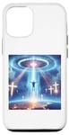 Coque pour iPhone 13 Pro Jesus is Coming in The Blink of Eye-1 Thessalonicians 4:16-18