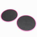 (Pink)2pcs Core Sliders For Working Out Compact Dual Sided Gliding Discs Fo RE