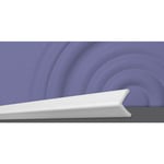 DECOSA Profil d'angle WP30 - polystyrène extra dur - blanc - 30 x 30 mm - long. 2 m - 5 pces (=10 m) - blanc