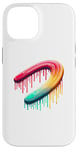 iPhone 14 Dripping Paint Boomerang Thrower Boomerangs Case