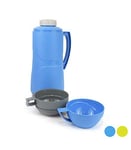 Privilege 52372 Bouteille isotherme en plastique avec 2 tasses 1 l