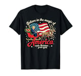 Believe in the Magic of America Make Christmas Great Again T-Shirt