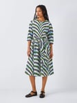 Kemi Telford Geometric Stripe Dress, Multi