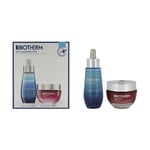 Biotherm Blue Therapy Cream 50ml Life Plankton Serum 50mlAnti-Aging Skincare Set