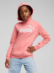 Puma ESS No. 1 Logo Hoodie - Unisex - Rosa - 164