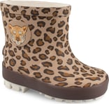 Pax Kids' Safari Rubber Boot Beige/Brown, 22